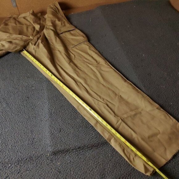 NEW Boulder Creek Trading Cargo Pants Big Tall Mens 54 38L Tan Chino Khaki Cott - Picture 5 of 7